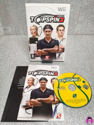 Top Spin 3 - Nintendo Wii - PAL