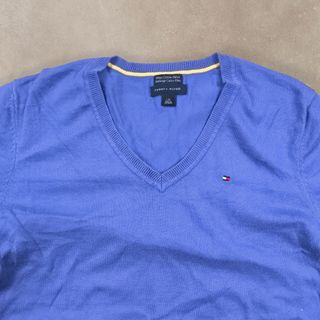 Tommy Hilfiger Sweater Blu | 2010s Knitwear