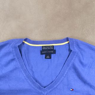 Tommy Hilfiger Sweater Blu | 2010s Knitwear
