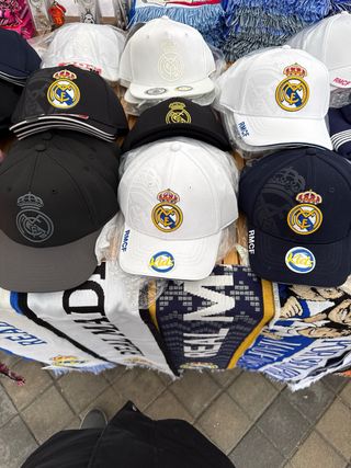 Gorra Real Madrid Beige y Rosa