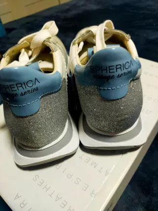 Geox Sneakers Talla 37 Gris/Blanco