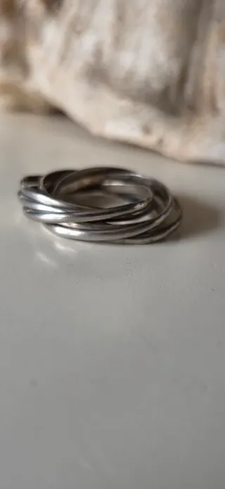 Anillo Plata Vintage Semanario