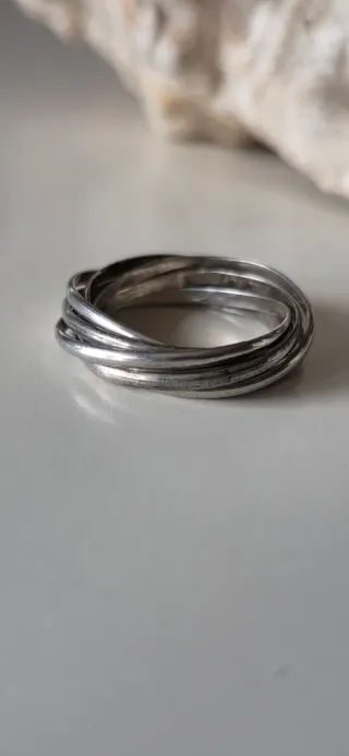 Anillo Plata Vintage Semanario