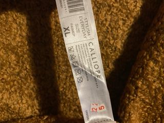 Maglione Calliope giallo taglia XL