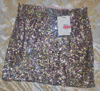 Falda lentejuelas High Spirits Talla M