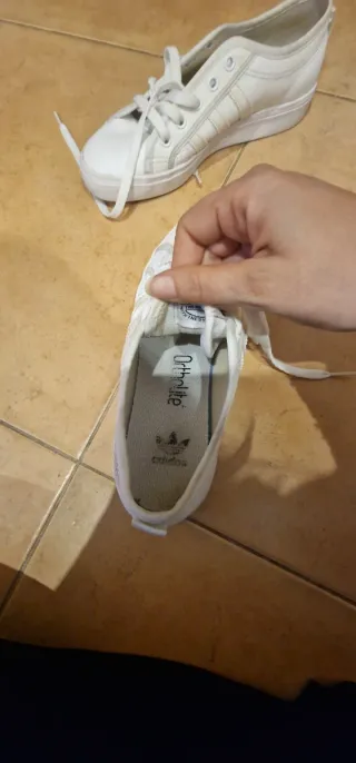 Zapatillas Adidas Mujer Talla 38 Blancas