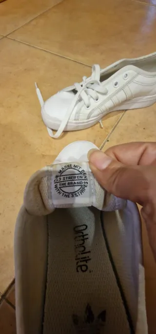 Zapatillas Adidas Mujer Talla 38 Blancas