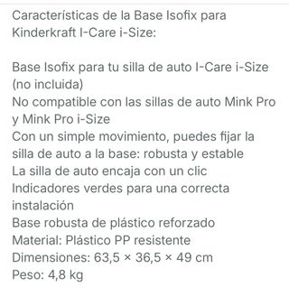 Base Isofix Kinderkraft I-Care