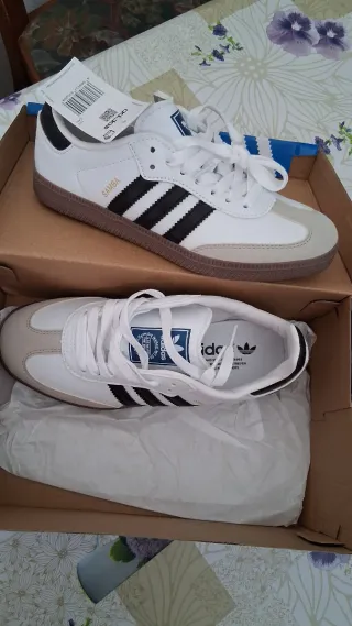 Adidas Samba Blancas Talla 37.5
