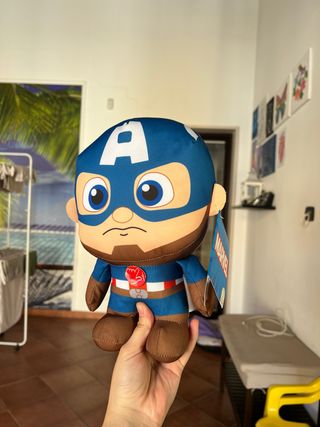 Pupazzo Captain America Marvel Parlante