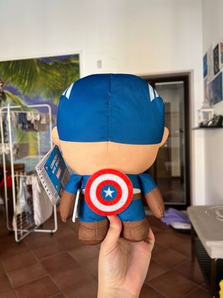 Pupazzo Captain America Marvel Parlante