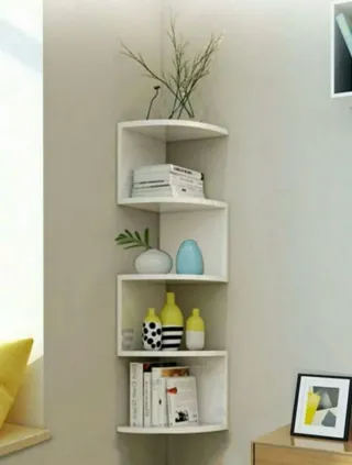 Mensola angolare 5 ripiani