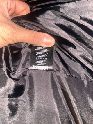 Chaleco Hoodrich Negro