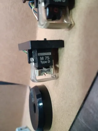 2 Cápsulas Shure M 75 Type D Tocadiscos