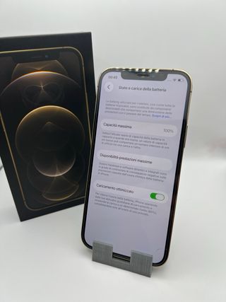 iPhone 12 Pro 128GB Oro - Batteria 100%