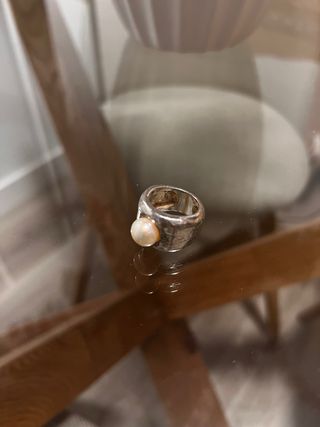 Anillo Tous Plata Perla precio en tienda 159