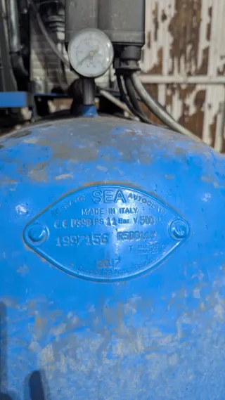 Compresor de aire industrial