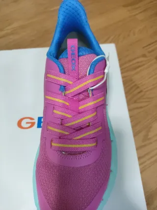 Zapatillas Geox niña rosa y azul