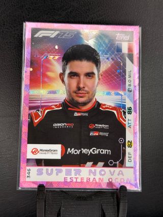 Esteban Ocon Topps F1 Super Nova #346 Holo