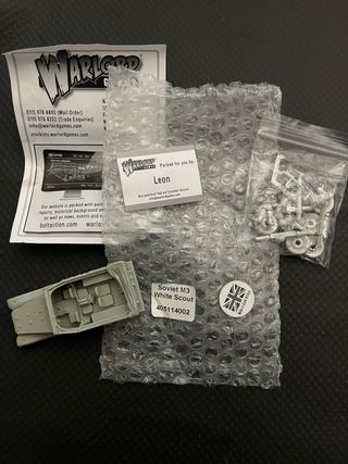 Warlord Games Bolt Action Soviet M3 White Scout