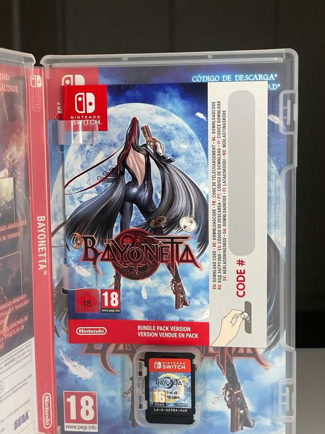 Bayonetta 2 y Bayonetta 1 Nintendo Switch