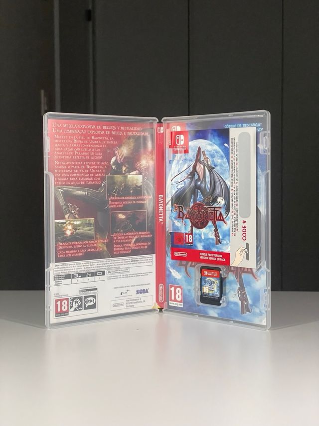 Bayonetta 2 y Bayonetta 1 Nintendo Switch