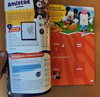 ALBUM Y 75 SOBRES CROMOS STITCH CARREFOUR