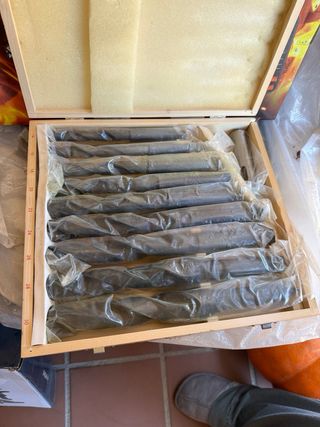 Juego Brocas HSS Güde MK 2/3 Madera 10 pzs