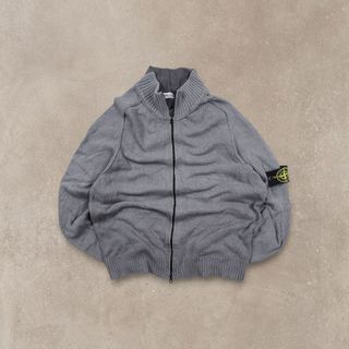 Vintage Stone Island Zip | 2000s Italian Sweater