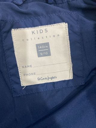 Chaleco acolchado azul marino