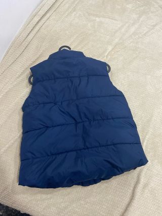 Chaleco acolchado azul marino