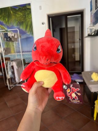 Pupazzo Charizard Pokémon Peluche Rosso