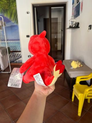 Pupazzo Charizard Pokémon Peluche Rosso