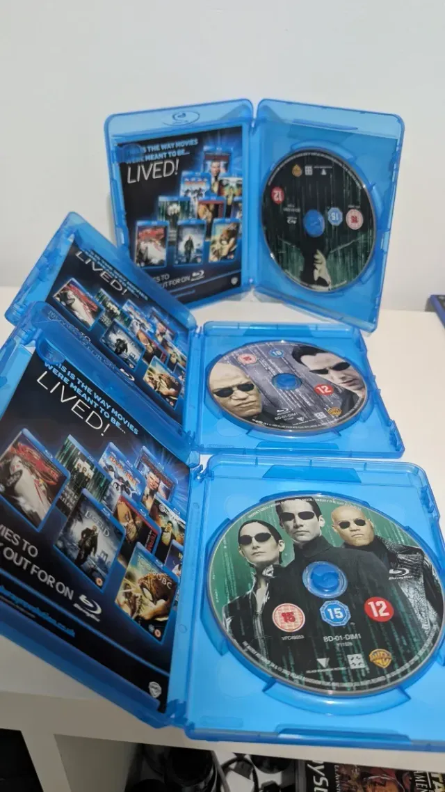 Colección Matrix Blu-ray Trilogía Completa