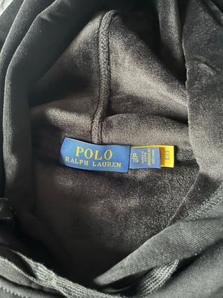 Sudadera Polo Ralph Lauren Oso Tenista Negra