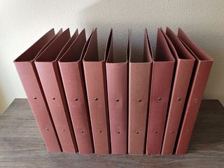 ARCHIVADORES CARPETA CARTON 2 ANILLAS