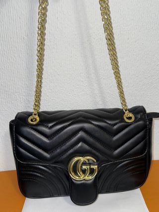 Borsa Gucci Nero Dorato