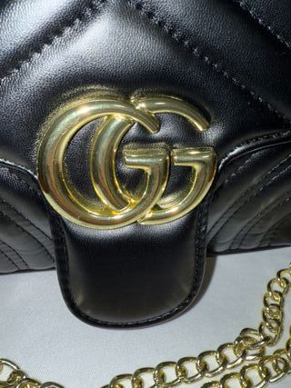 Borsa Gucci Nero Dorato