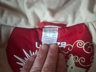 Mono de nieve rojo niño 3 años