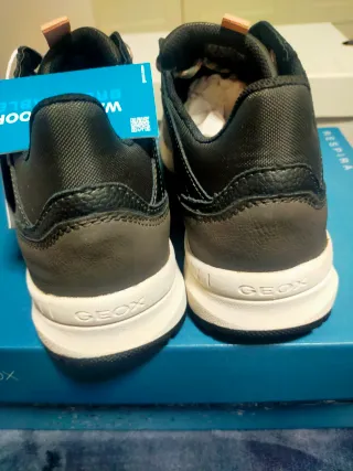 Zapatillas Geox Talla 38 Gris y Rosa