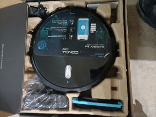 - Cecotec Robot aspirador y fregasuelos Conga 10