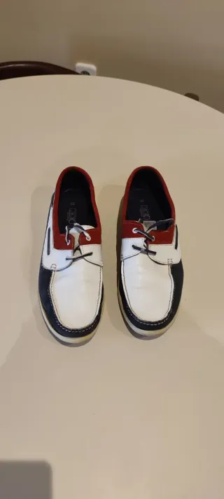 Zapatos náuticos Docayro cuero talla 44