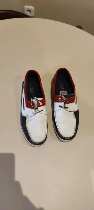 Zapatos náuticos Docayro cuero talla 44