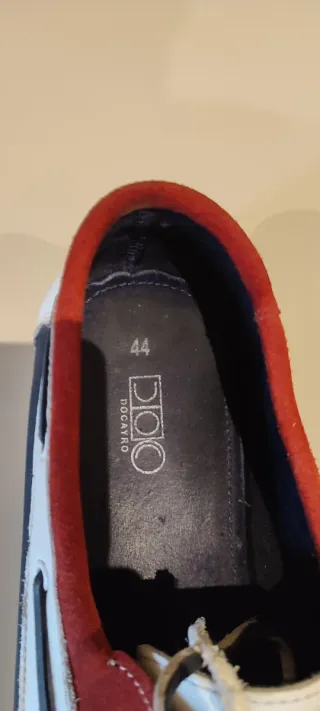 Zapatos náuticos Docayro cuero talla 44