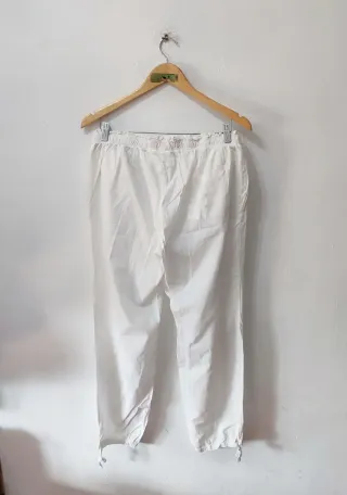 Pantalón blanco H&M mujer Talla M