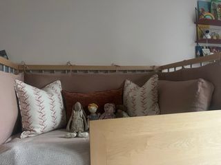 Cuna/Cama infantil madera clara