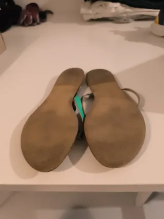 Sandalias planas Joannas cuero