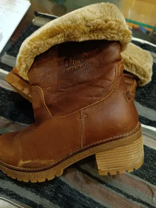 Botas Panama Jack Piel Marrón Mujer