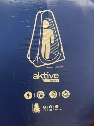 Tienda Aktive Pop Up Ducha/Cambiador