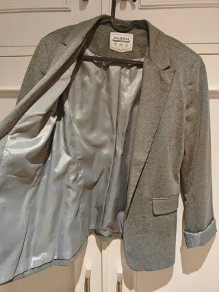Blazer Pull&Bear Gris